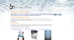 Desktop Screenshot of gestopsicologia.com
